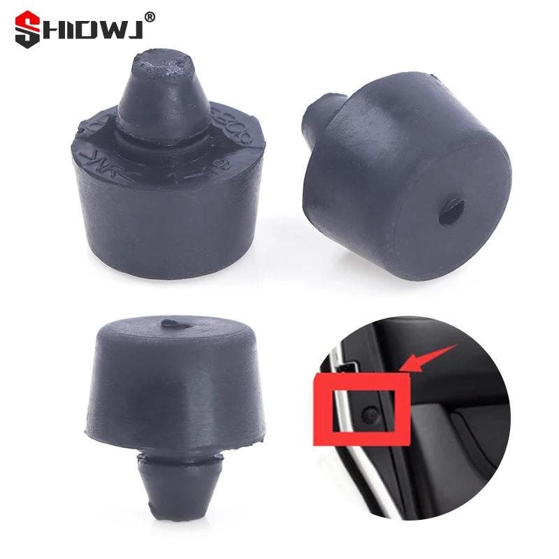 

1/2Pcs Compatible With Infiniti Q45 Q50 Q60 QX56 QX80 80896-AR000 Plastic Black Replacement Car Door Rubber Bumper Stopper