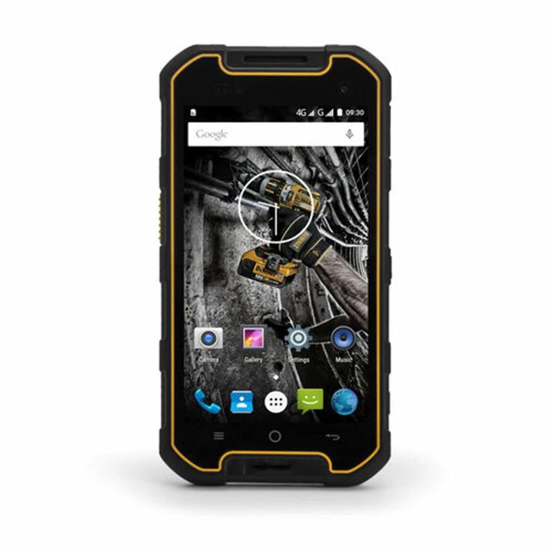 Смартфон IP68 4G LTE 5 0 дюйма 2 Гб ОЗУ 16 ПЗУ четырехъядерный MT6735 Android 3950 NFC МП мАч
