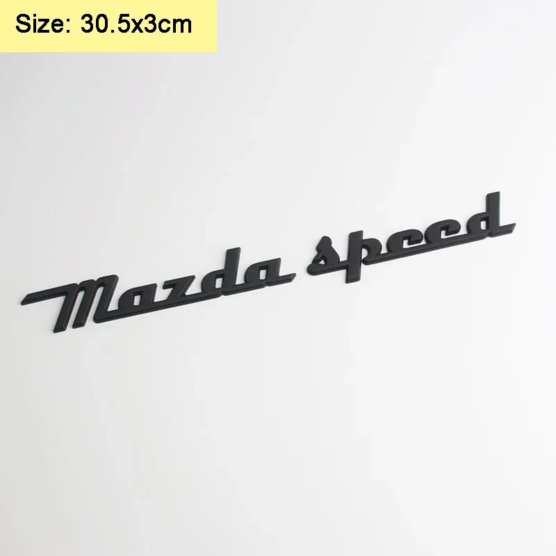

Металлическая наклейка с эмблемой кузова автомобиля, значок на задний багажник, наклейка для Mazda Speed CX7 CX5 CX9 323 CX4 6 Atenza 3 Axela 2 MX5RX8 626 CX30