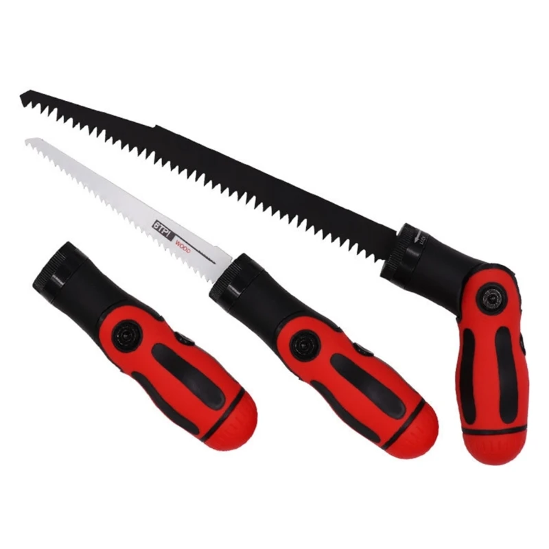 Reciprocating Handsaw Handle Sawing Adapter Manual Power Tool Accessories For Cutting Wood Metal PVC Tube Accessories E7CB