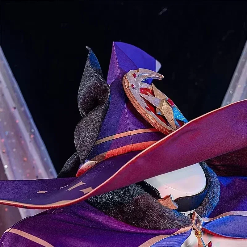 Женский костюм для косплея из аниме геншин ударно Мона