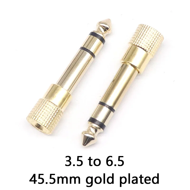 

Переходник для микрофона Lebeisenf 3,5 мм на 6,5 мм 2 шт