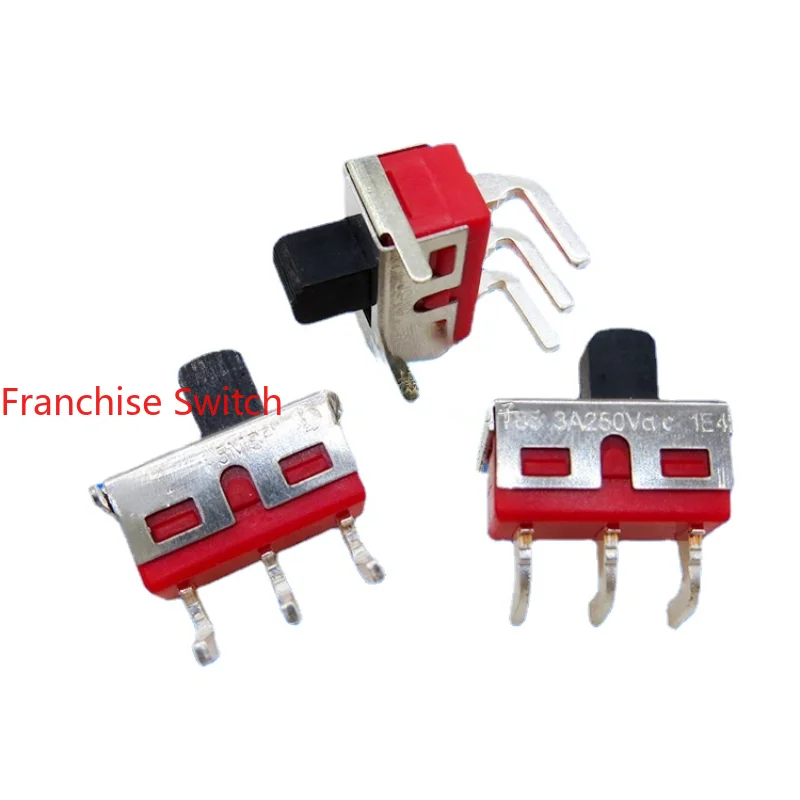 

4PCS Slide Switch Q15 M6 5MS1 Bent Foot 3 Feet 2 Gears Toggle