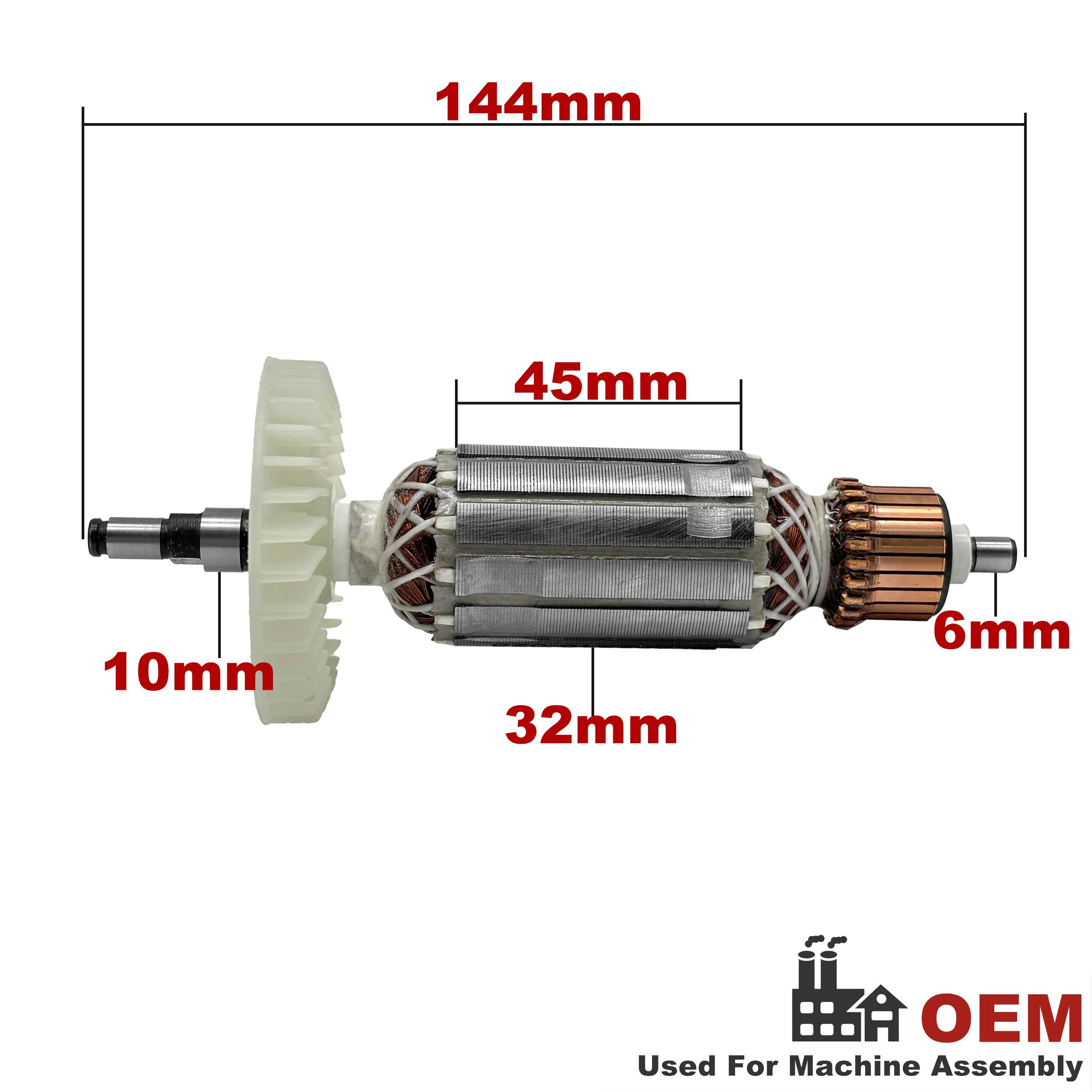 

Ротор якоря для угловой шлифмашины Makita 9523 THAF