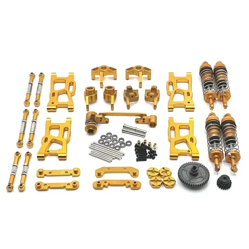 Фото Запчасти для радиоуправляемых машин WLtoys 124007, 124017, 124019, 144001, RIaarIo XDKJ-001, XDKJ-006, AM-X12: металлические детали для модернизации и модификации №2
