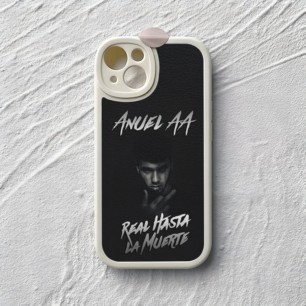 Рэпер Anuel AA Real Hasta La Muerte Чехол для телефона Iphone 16 15 14 13 12 Pro Max 11 Mini X Xr Xs 7 8 Puls