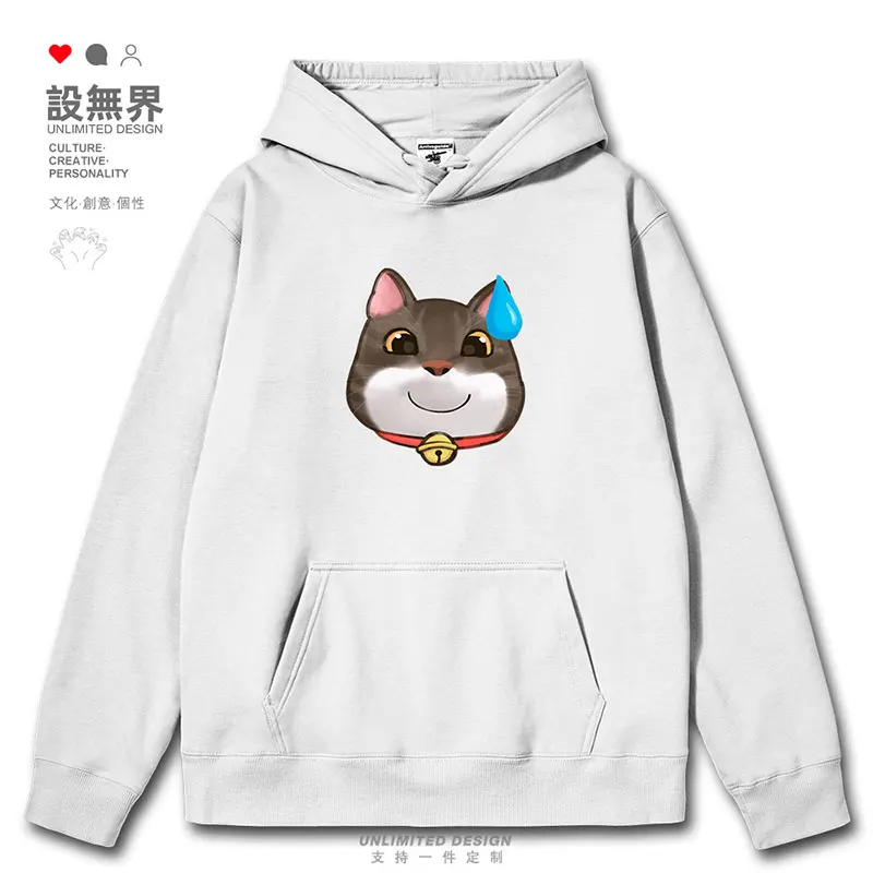 Толстовка мужская с мультяшным принтом потливое лицо