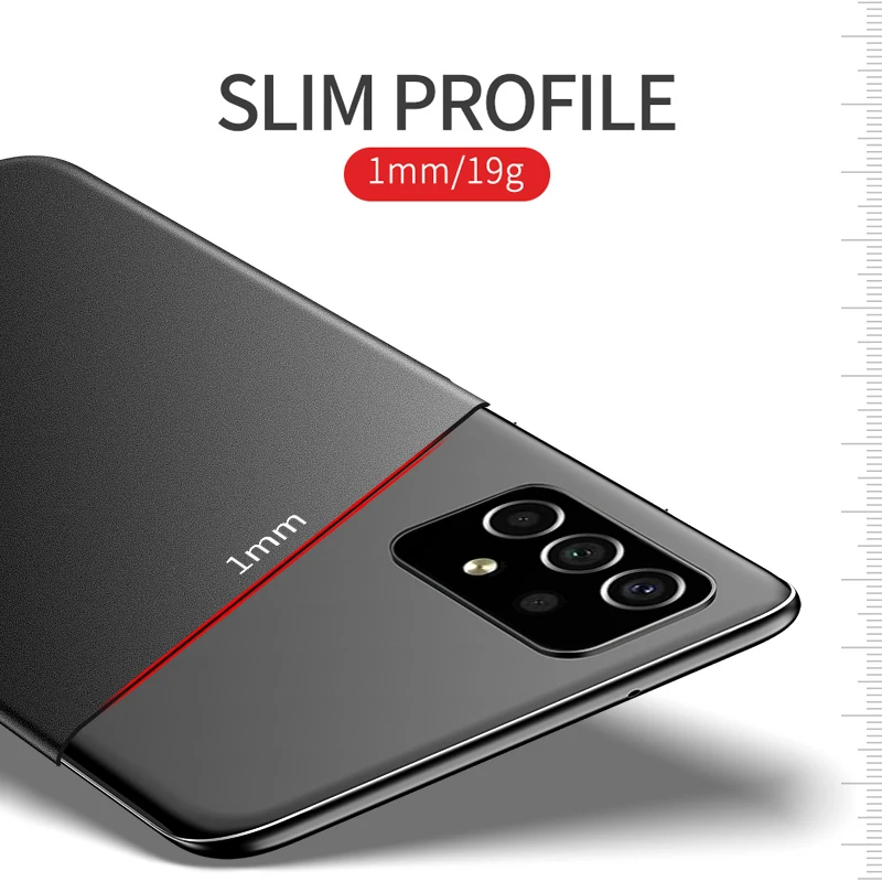 For Samsung A52 Case Hard Plastic Ultra Slim Cases For Samsung Galaxy A21s A51 A71 A12 A13 A32 A52s A52 A72 A33 A53 A73 5G Cover