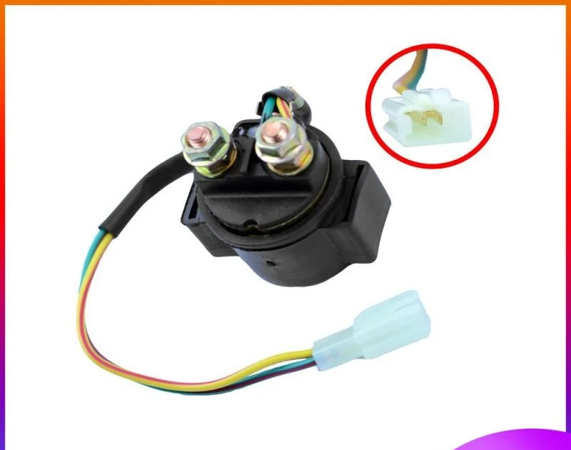

Motorcycle ATV Electrical Parts Starter Solenoid Relay For ATV 50cc 125cc 150cc 250cc GY6 Motorcycle Spare Part Ignition