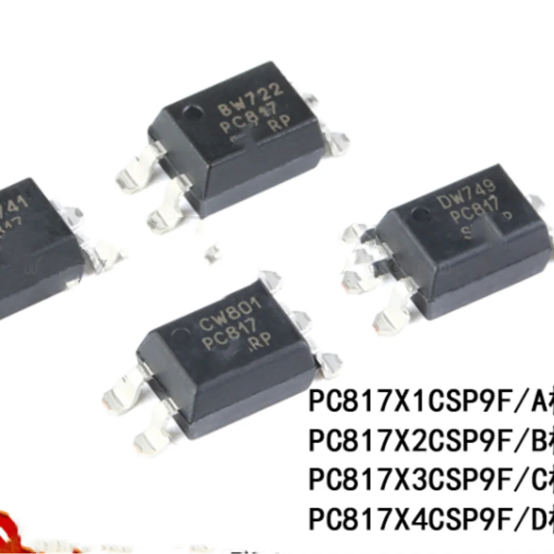 50 шт./партия, новые оригинальные светодиодные изоляторы PC817 A B C D PC817X3CSP9F от японского производителя SHP