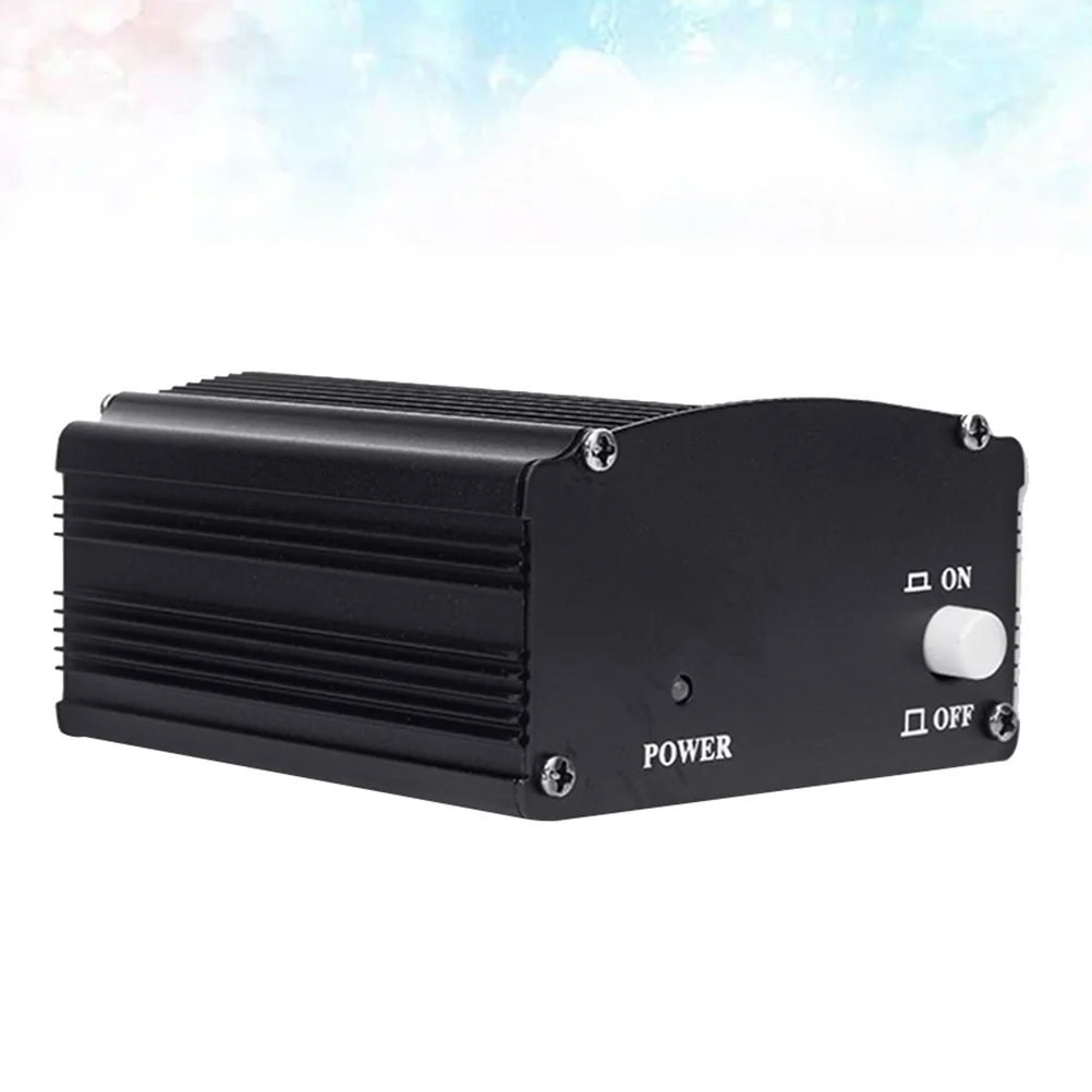 1Pc Adapter Power Adapter Power Supply For Microphone Power Supply Adapter for Micro Micropphone Adapter