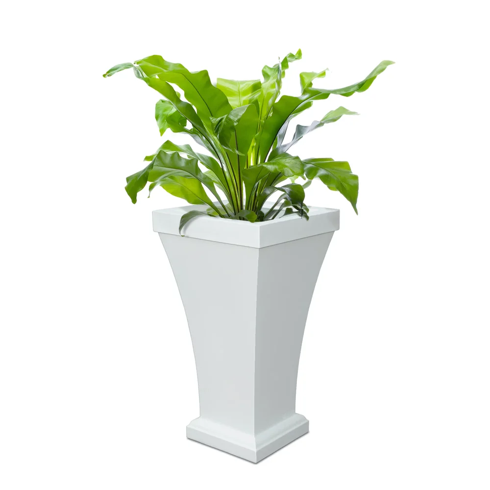 DAFIFY Bordeaux Tall Patio Planter, Flower POTS, Exquisite Furniture, Plant Breeding, Indoor Display, Balcony Furniture
