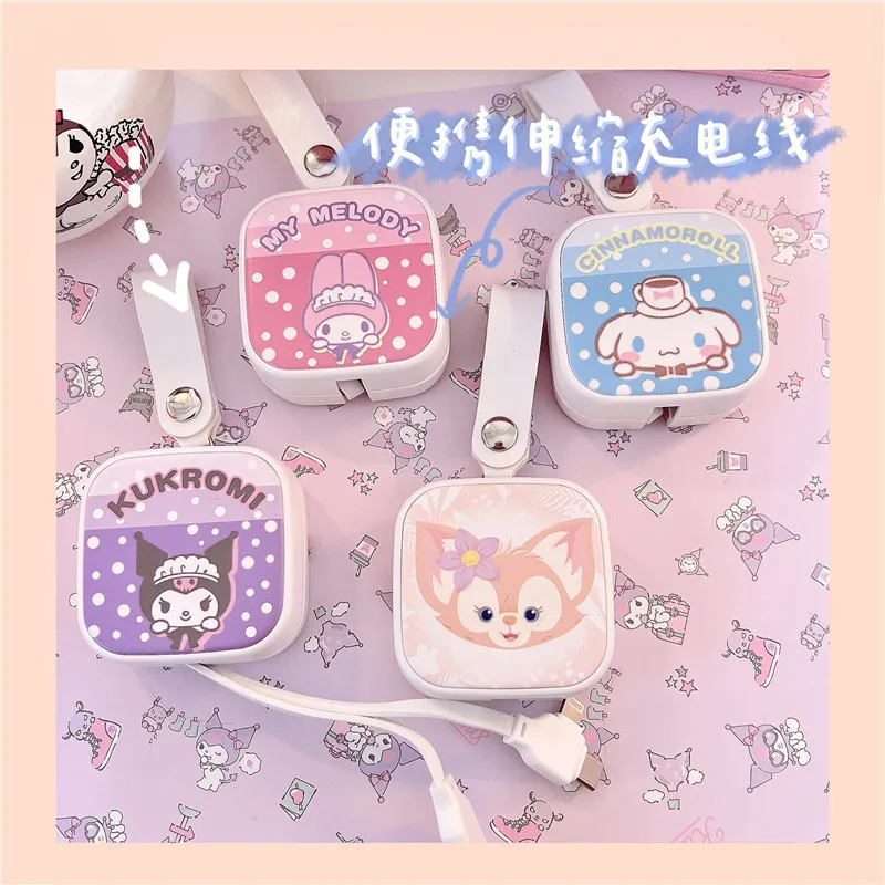 

1 м кавайный Sanrio Kuromi Cinnamoroll моя мелодия Удобная искусственная кожа Apple и Android аниме плюшевый подарок для девочки на день рождения