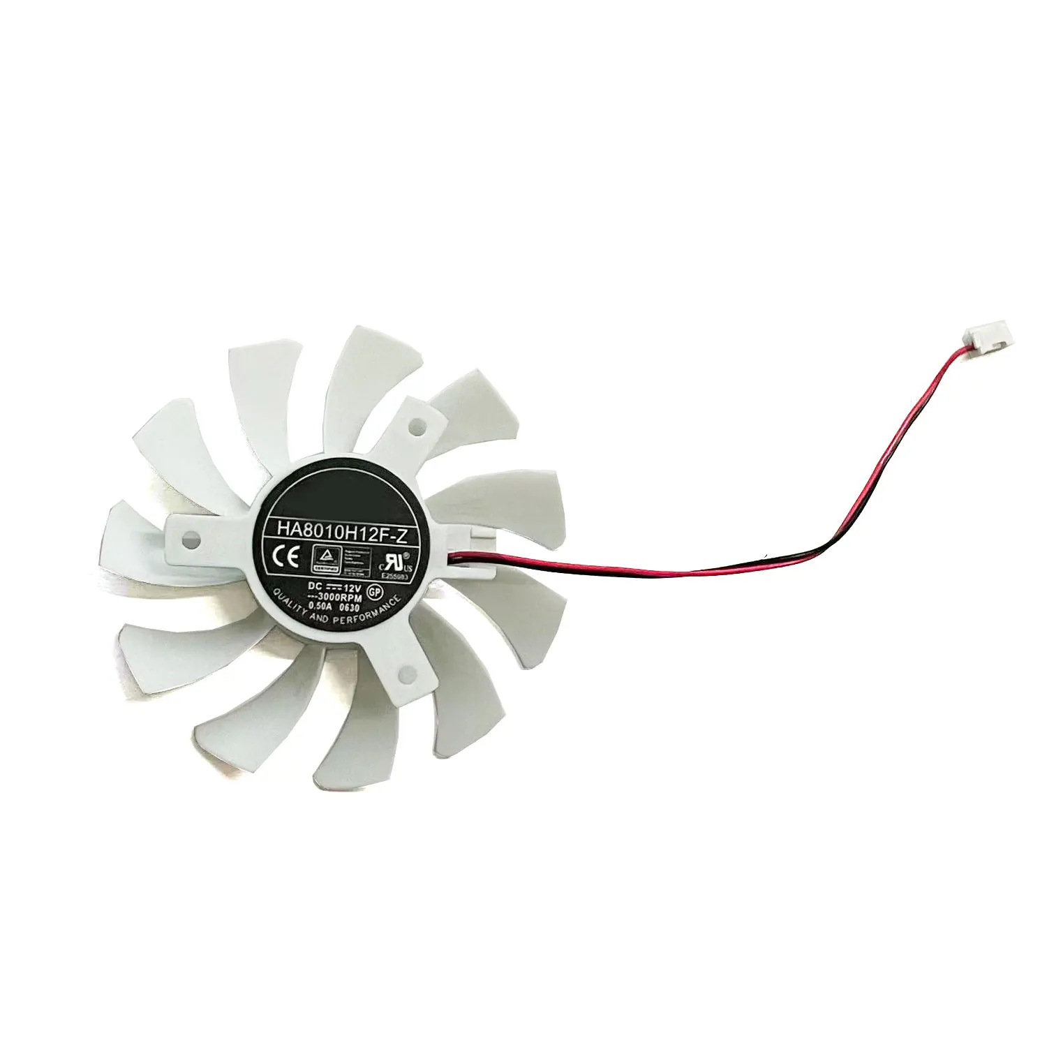 Совершенно новый 75 мм 2 контакта Φ DC 12V 0.5A подходит для видеокарты MSI GeForrce GT 730 N730 N750