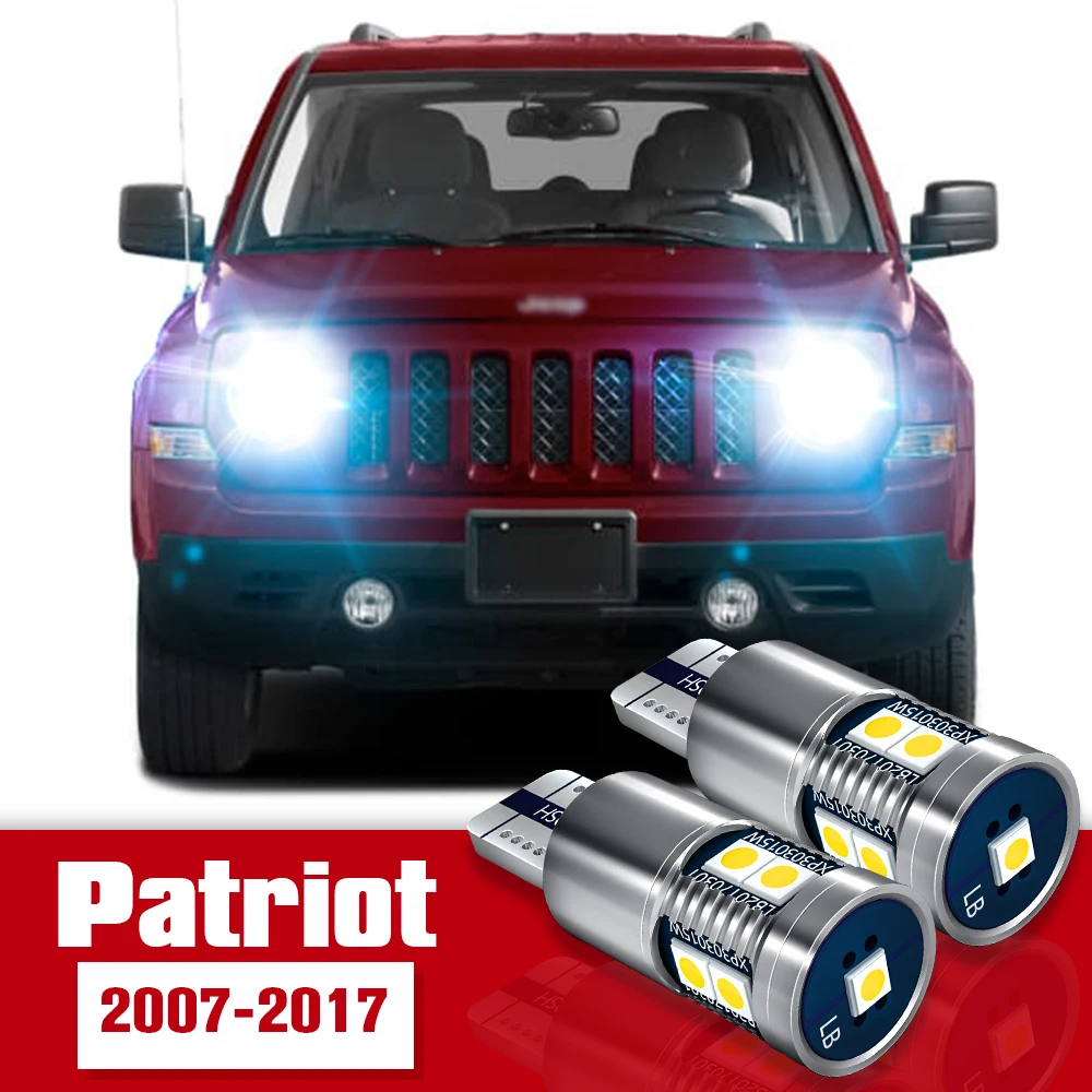 

2x Parking Light Accessories LED Bulb Clearance Lamp For Jeep Patriot MK 2007 2008 2009 2010 2011 2012 2013 2014 2015 2016 2017