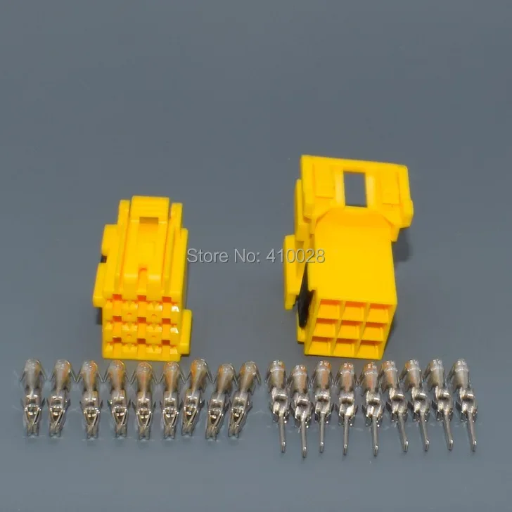 worldgolden 9 Pin 967621-1 1-967621-1 Automotive Connector Auto Wiring Harness Socket