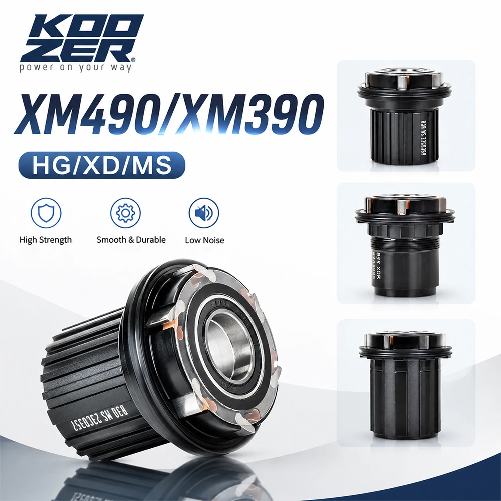 Фото Бесплатный втулочный механизм (фрихаб) для втулок Koozer XM490 XM390 BM440 XM460 Pro, совместимый с кассетами HG Micro Spline XD XDR, 11 скоростей, 12V, 6 пальцев, для MTB и шоссейных велосипедов Cube №1