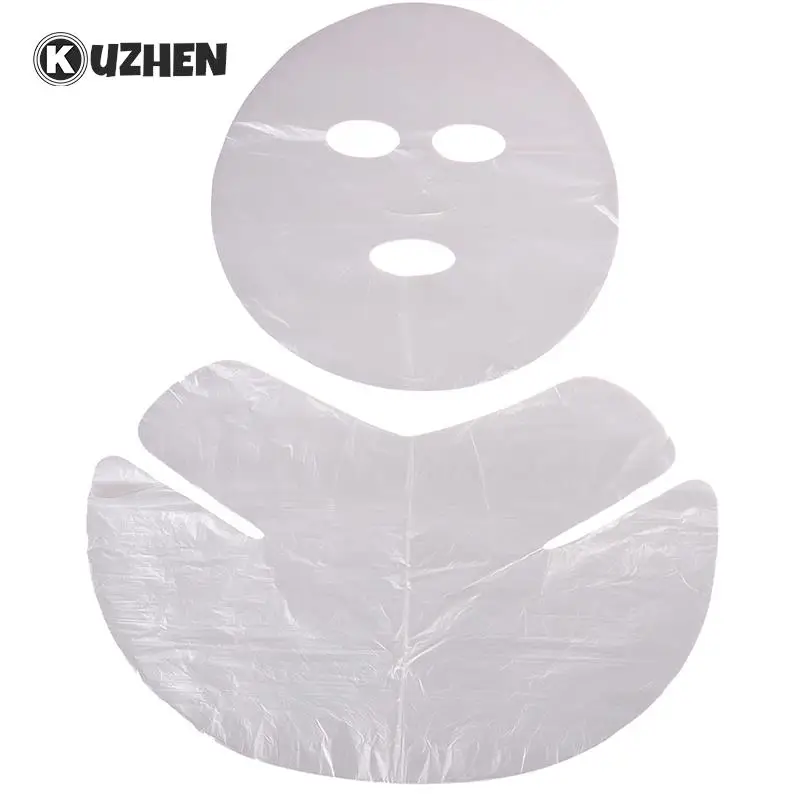 

100Pcs/lot Natural Disposable Neck Stickers Eye Stickers Nose Stickers Face Mask PE Full Face Cleaner Mask Beauty Healthy Tool