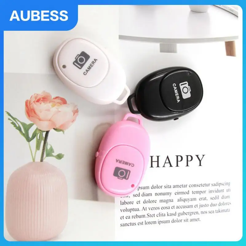

Selfie Button Clicker Remote Control Wireless Camera Shutter For - Live For Android Ios Smartphones