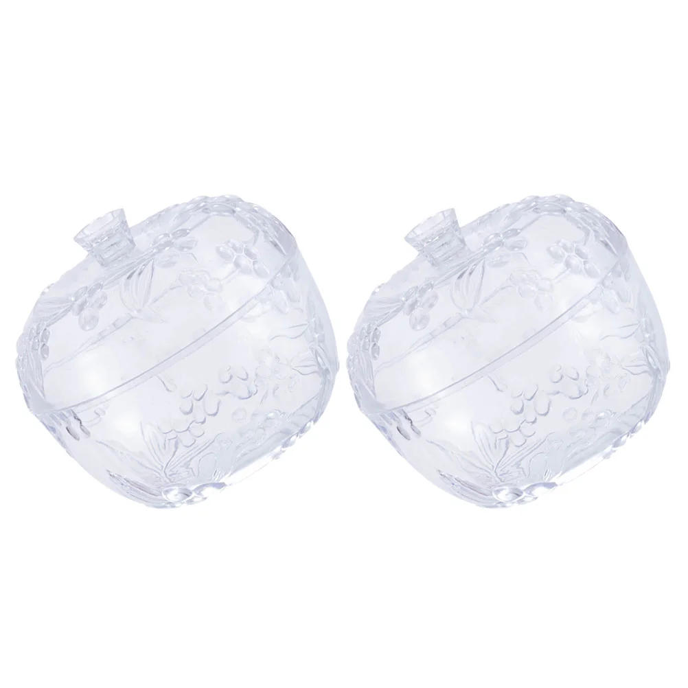 

Jar Candy Storage Snacks Organizer Can Novel Sealed Cookie Transparent Desktop Clear Bowl Jars Snack Biscuit Dried Nuts Holders