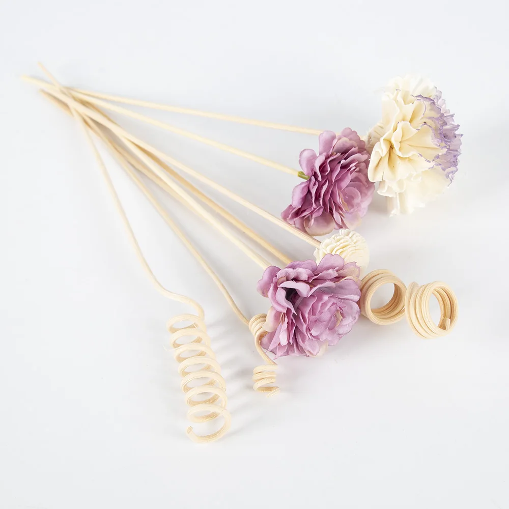 8 шт. пурпурный цветочный диффузор