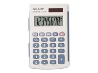 sharp el243sb 8 digit putty calculators