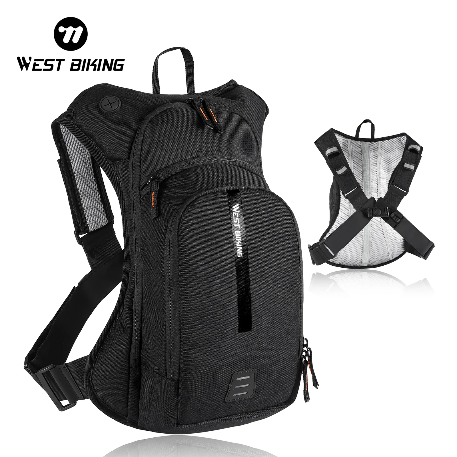 WEST BIKING 10L / 20L Увлажняющий рюкзак для велосипеда соответствует эргономичному