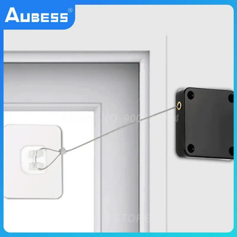 

For Sliding Door Glass Door Automatic Sensor Door Stopper 500/800/1000g Punch-free Wear-resistant Tension Closing Device