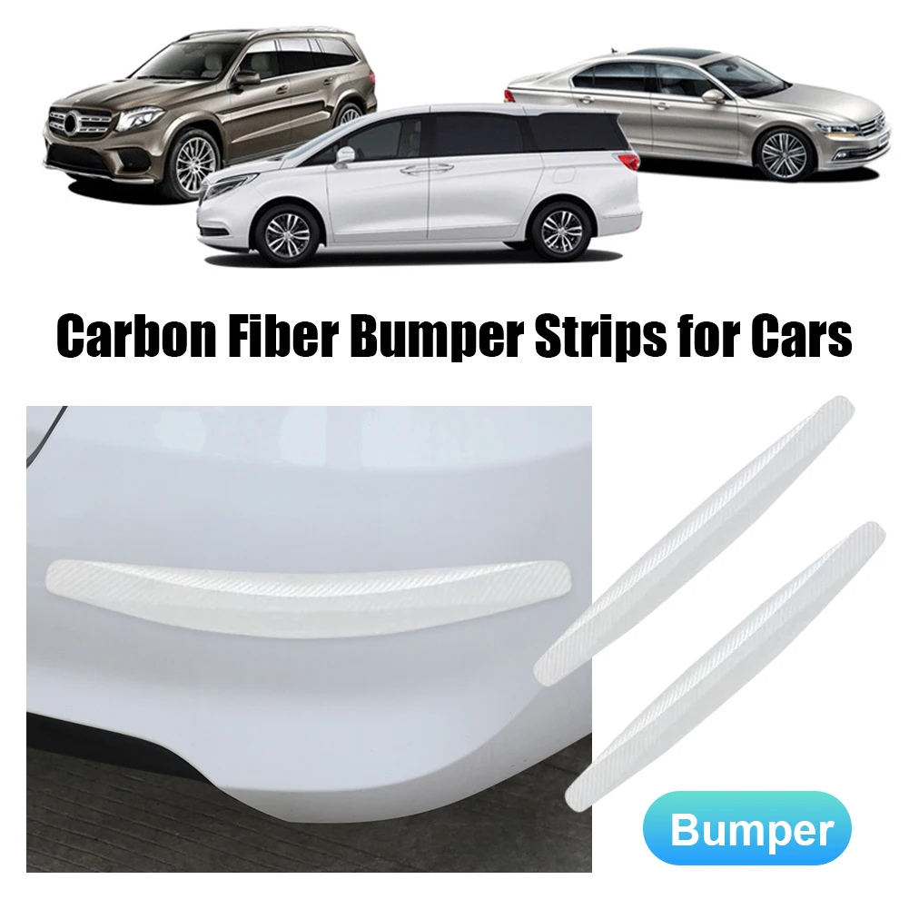 

2 шт., автомобильная Противоударная полоса из углеродного волокна