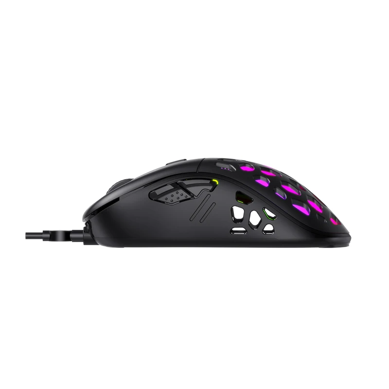 Havit MS955 RGB Беспроводная игровая мышь 12000 DPI оптический датчик сотовый корпус 6