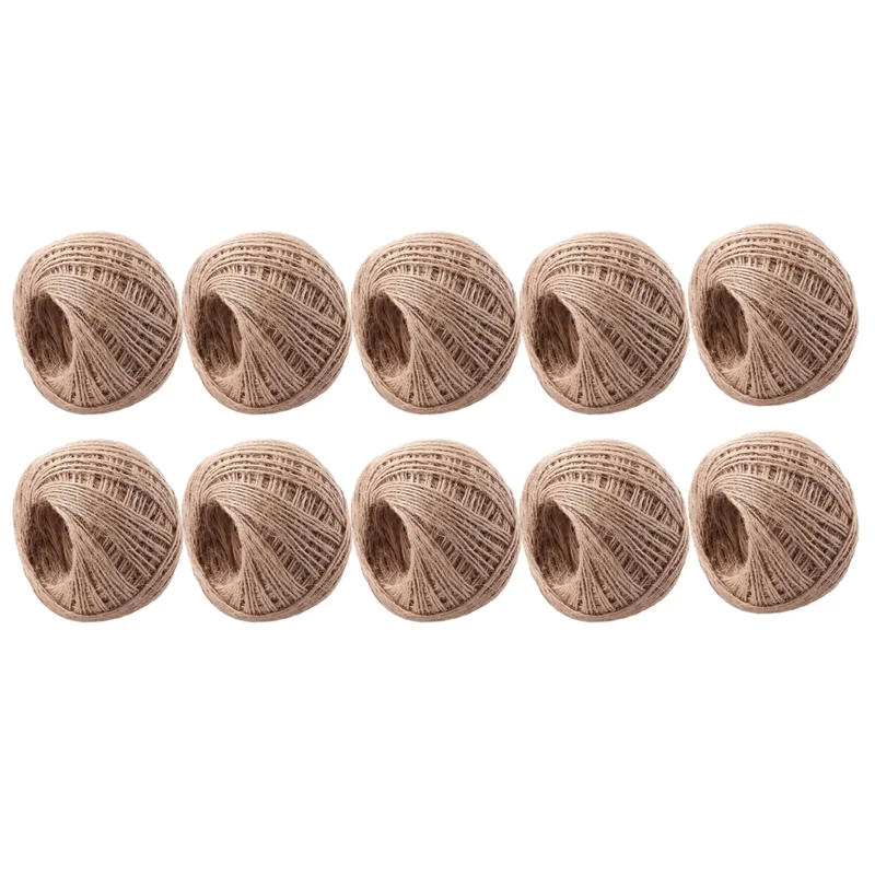 

Джутовая веревка из натуральной текстуры, 10x100 м, 1 мм