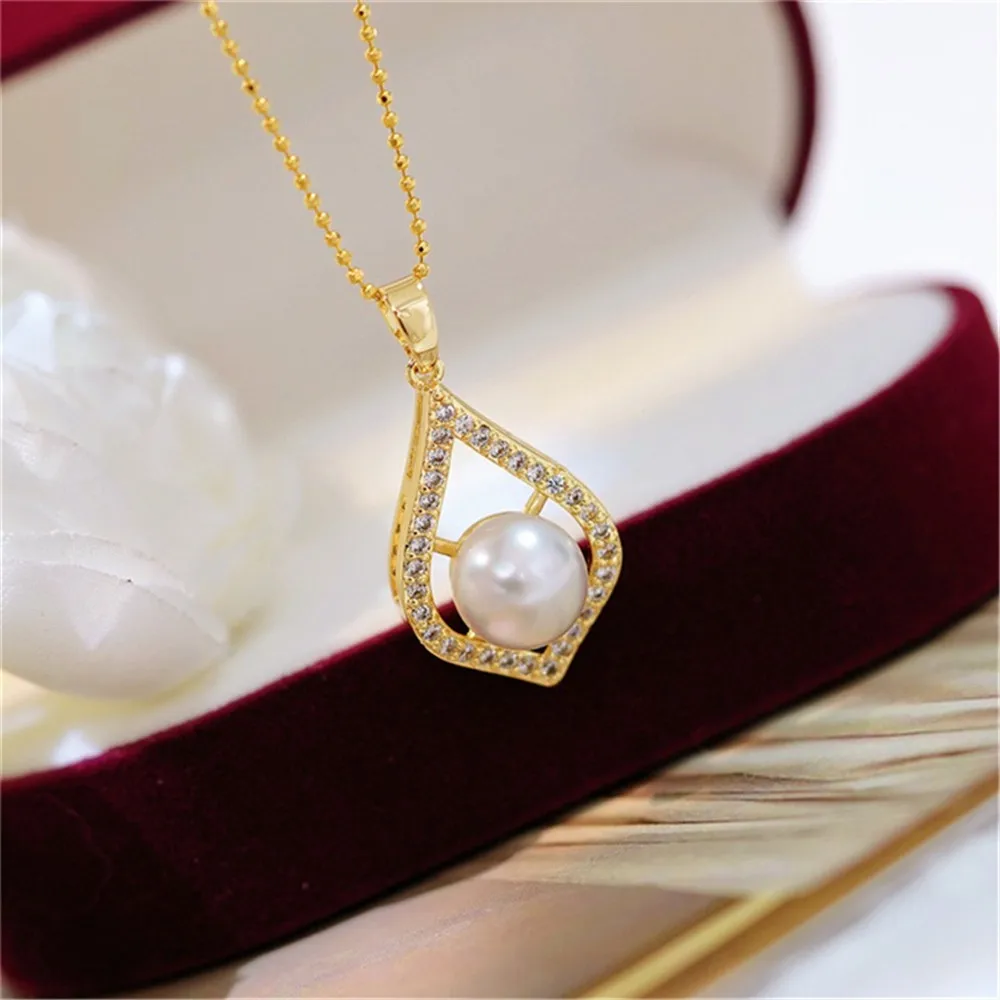 Аксессуары сделай сам жемчуг пакет 18 К золотая медная толстая позолоченная