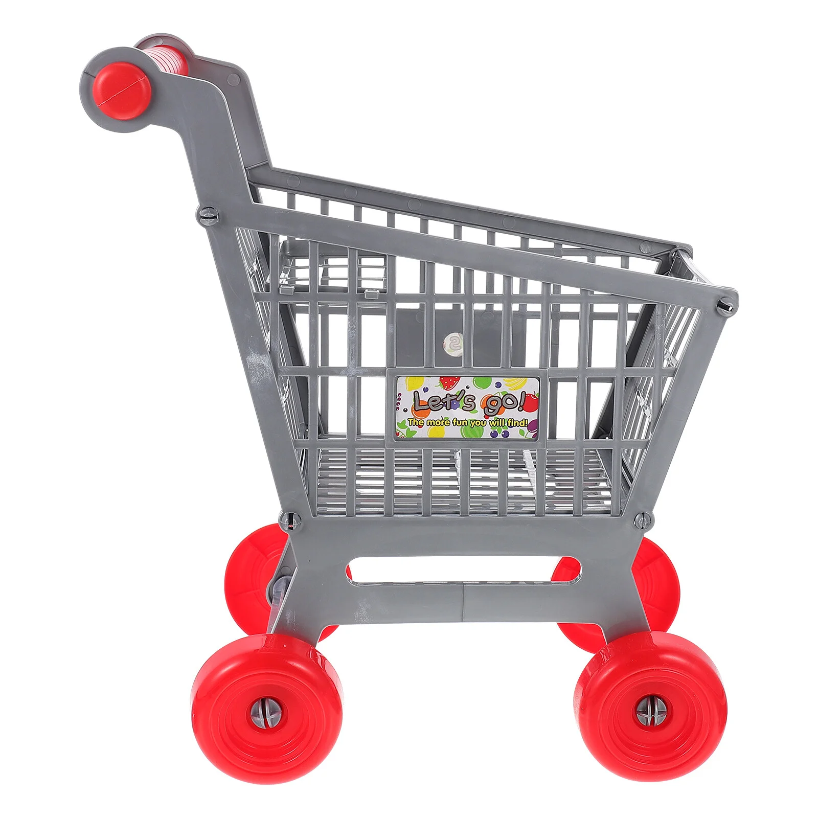 

Cart Shopping Toy Kids Mini Trolley Supermarket Grocery Toys Play Pretend Handcart Storage Playing Simulation Simulated