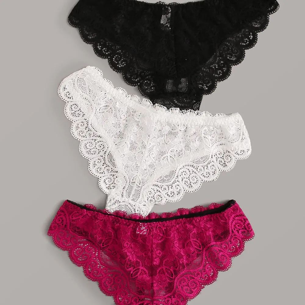 Сексуальные женские трусики Aundies ажурное нижнее белье для дам трусы комплекты