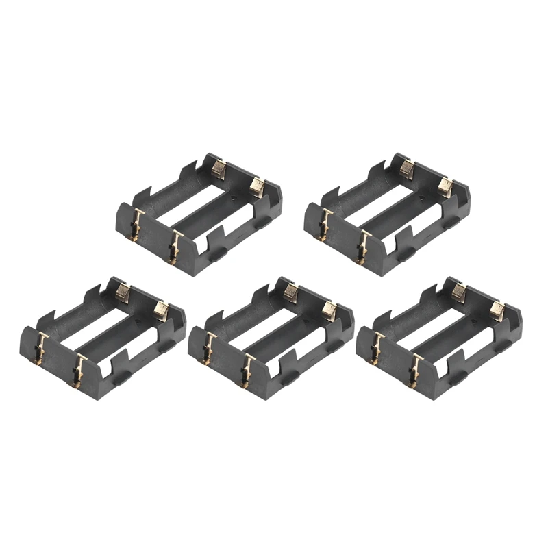Лучшие предложения 5 шт./лот 2X26650 держатель аккумулятора SMD с бронзовыми
