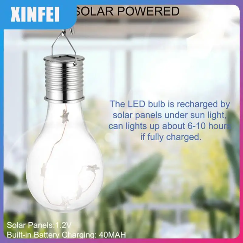 

Durability Outdoor Solar Decorative Color Light Bulb Waterproof Environmental Protection Low Power Consumption Fairy Tale Lamp
