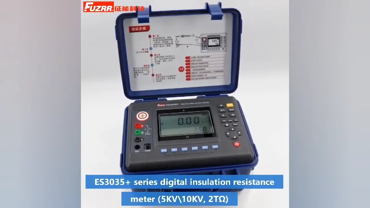 

10kV high voltage insulation resistance tester ES3035E+