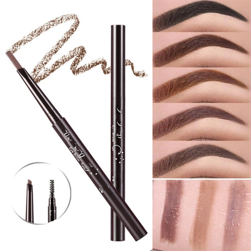 

6 color eyebrow pencil lasting waterproof triangle eyebrow waterproof eyebrow pencil tattoo pen micro blade eyebrow makeup