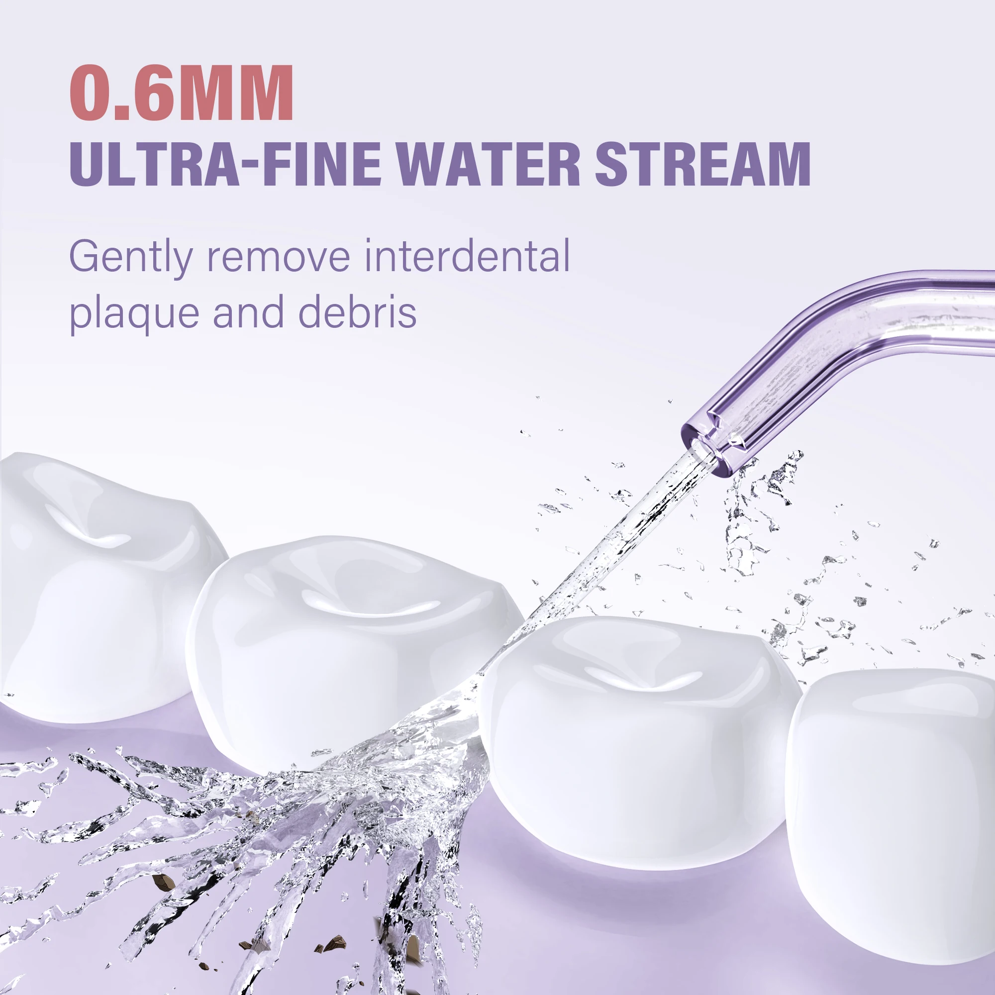 Портативный зубной Флоссер Sejoy 280 мл 6 насадок 4 режима