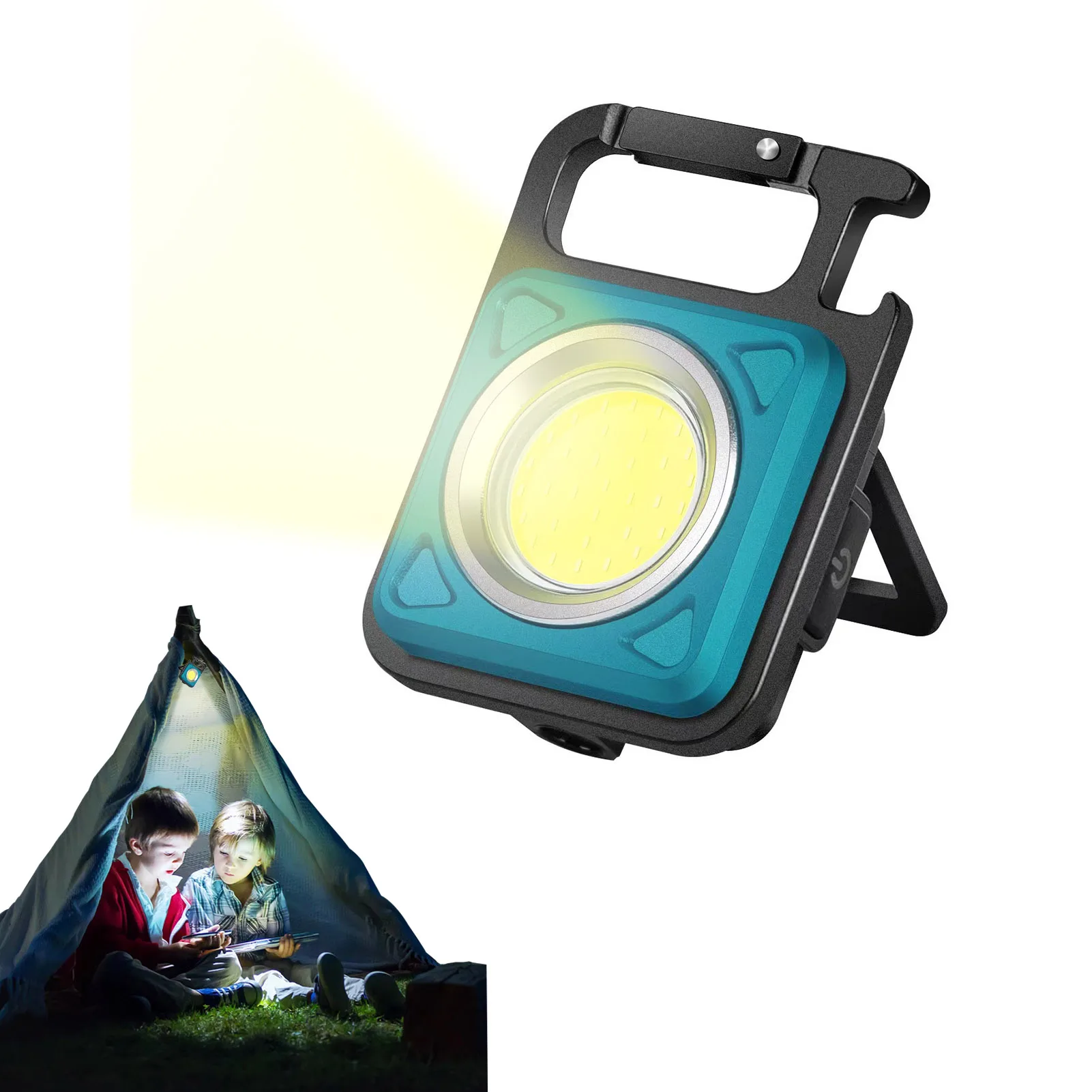 

Светодиодный Кая светодиодная вспышка 500 люмен яркий Перезаряжаемый брелок вспышка s 4 режима освещения портативный карманный свет