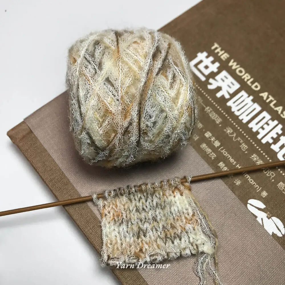 3 вида стилей сегментная окрашенная мохеровая пряжа 100 г шарф вязальная синяя