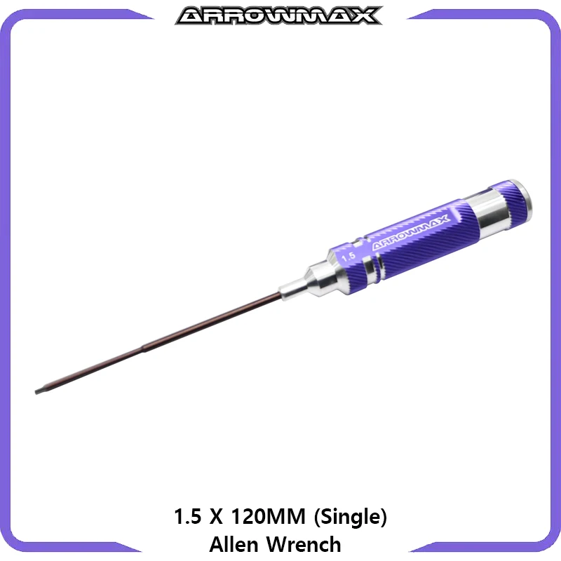 

Набор торцовых ключей ARROWMAX 1,5, 2,0, 2,5, 3,0, 4,0 и 5,0X120 мм