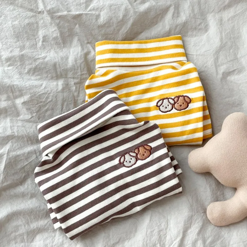 

Одежда для домашних животных на весну и лето, футболка в полоску с мультяшным рисунком для собак, товары для маленьких и средних щенков, коше...