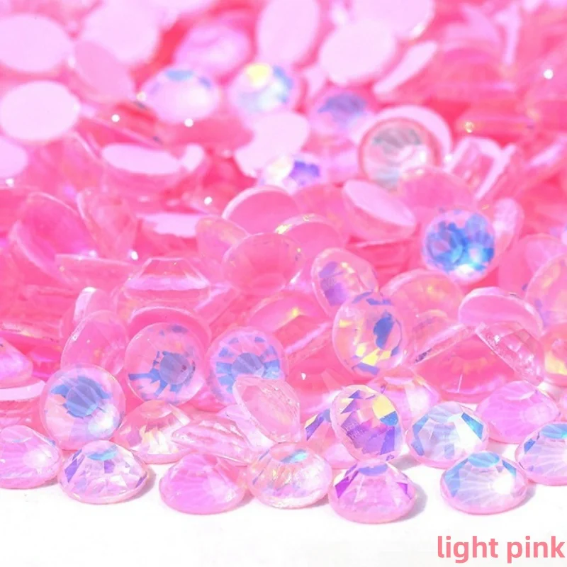 Ss6-ss30 светящиеся неоновые кристаллы AB Glass без горячей фиксации искусственные