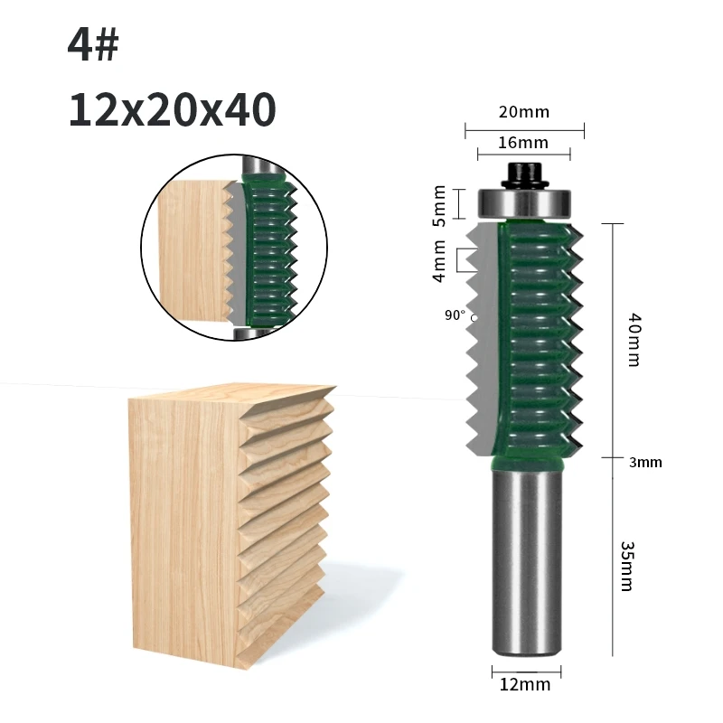

YUSUN фреза для дерева 12 мм