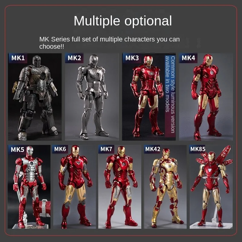 Avengers Tony Stark Legends Original Zd Toys Doll Model