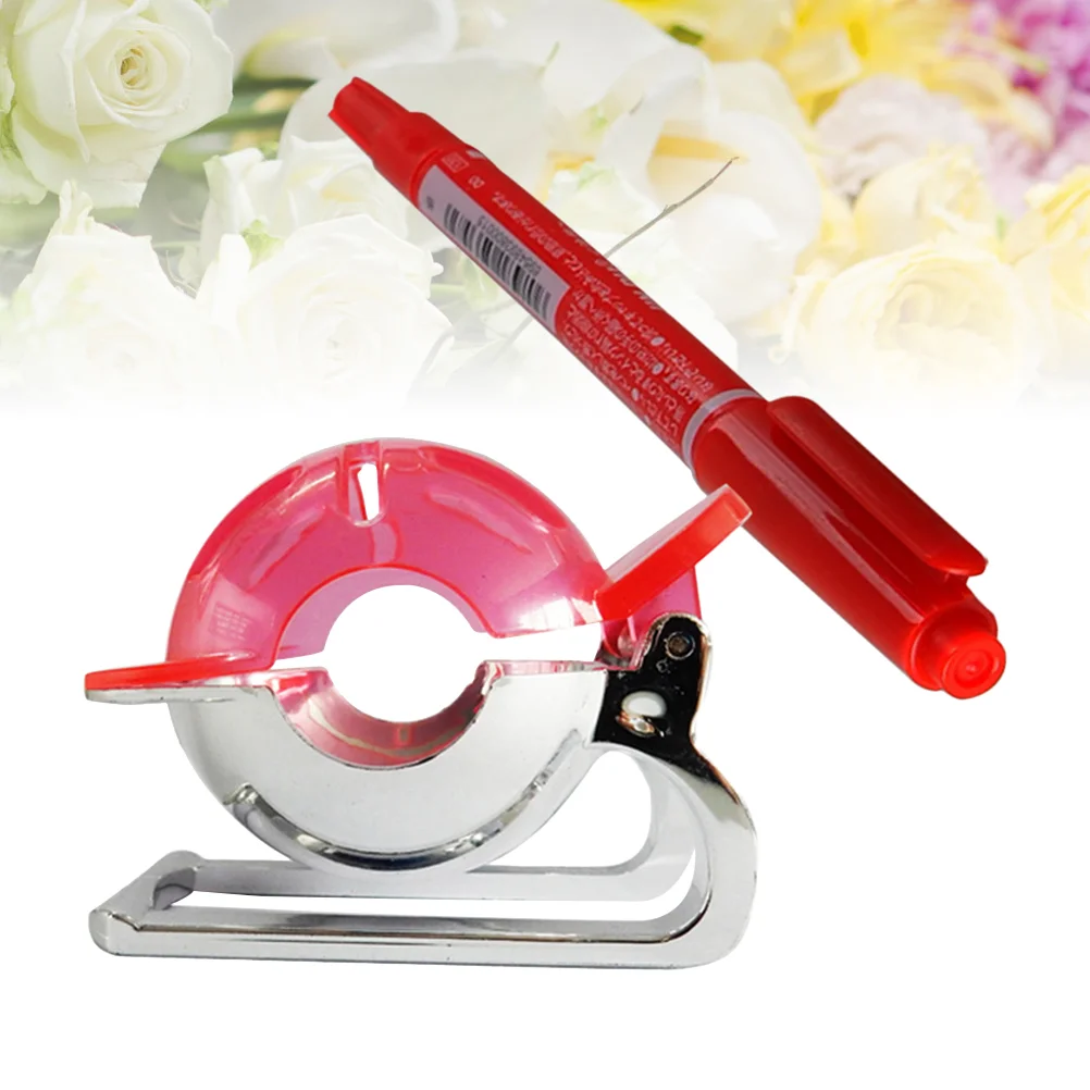 

Liner Template Drawing Marking Spot Liner Alignment Putting Tool Training Accessories with Maker Pen (Red)