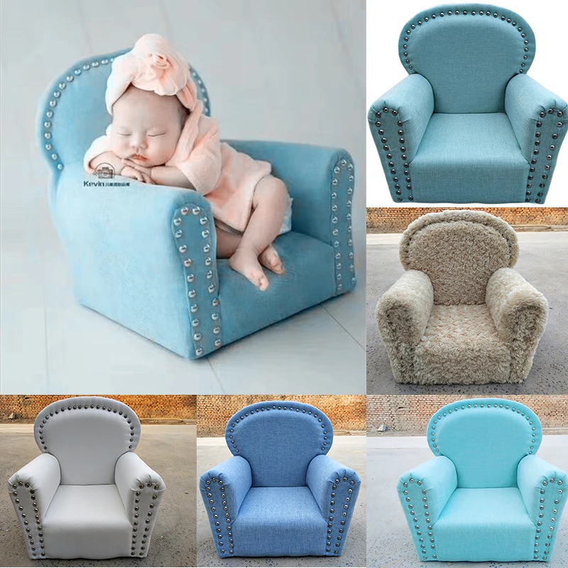 Baby Sofa Newborn Photography Props Posing Couch Newborn Photo Furniture Studio Posing Sofa Boy Girl Photoshot Accessories