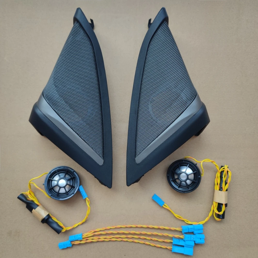 

Автомобильный дверной громкоговоритель для BMW G30 серии 5, оригинальная головка, высокие частоты, музыка, обновленный звуковой динамик, комплект громкоговорителей для передней двери, крышка твитера