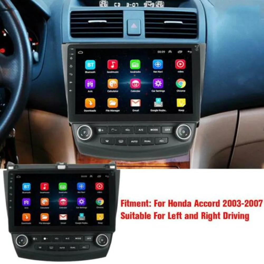 

Автомобильный мультимедийный плеер для Honda Accord 10,1-10,0, 2003 дюймов, 8-ядерный, Android 2007, стерео, Fm, HD, Wi-Fi, GPS, Bluetooth